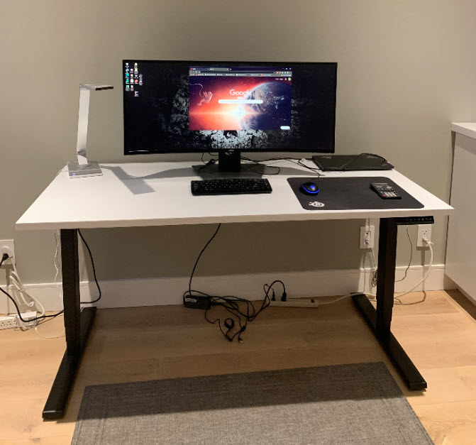 Home Office Work Station - Simple Site Stand Desk